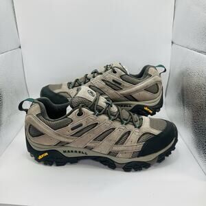 Merrell Moab 2 Vent Hiking Shoes Walnut Mens Size 11 Suede Mesh Vibram Sole